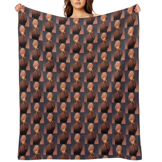 Goro Akechi Lightweight Throw Blanket