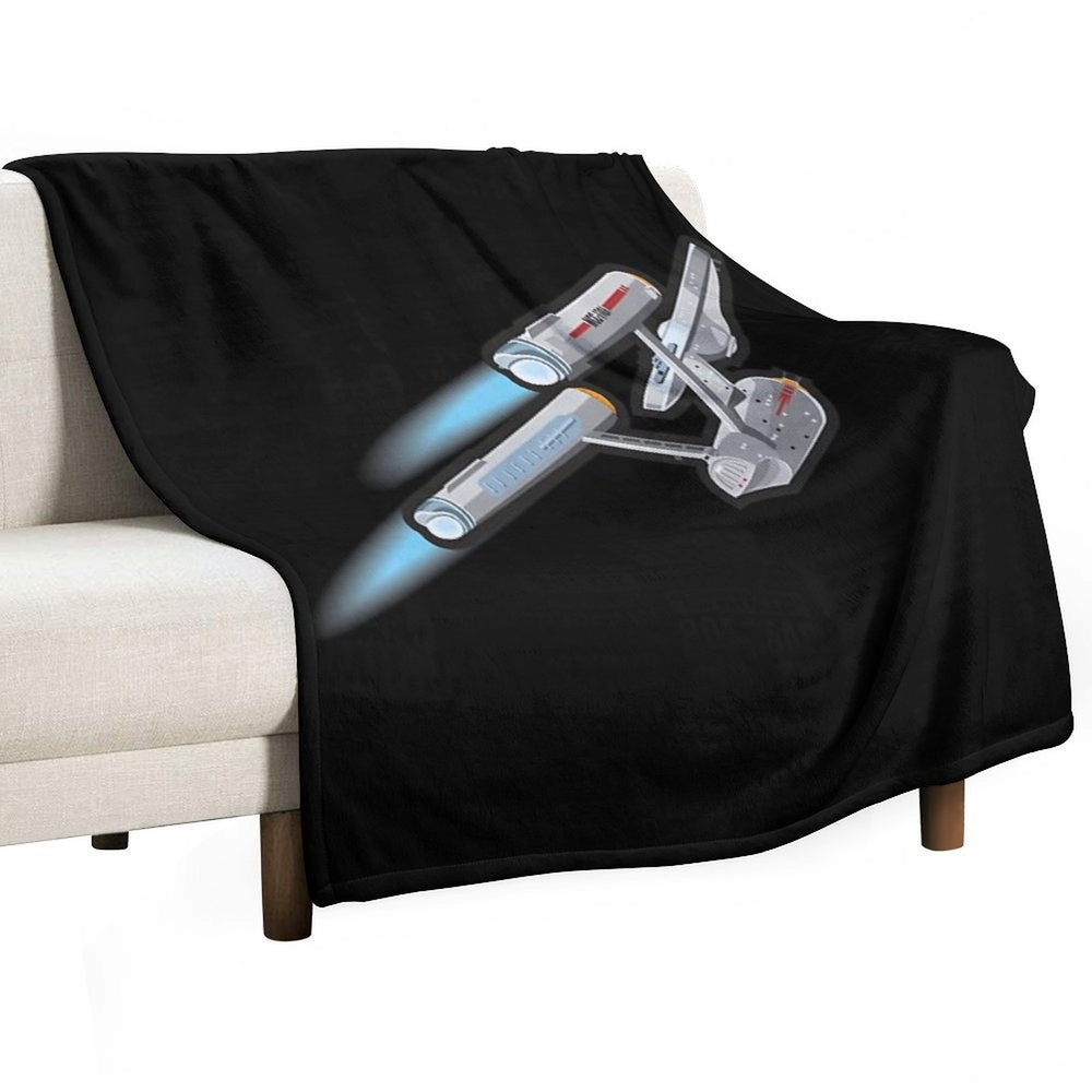 Enterprise Classic Lightweight Throw Blanket