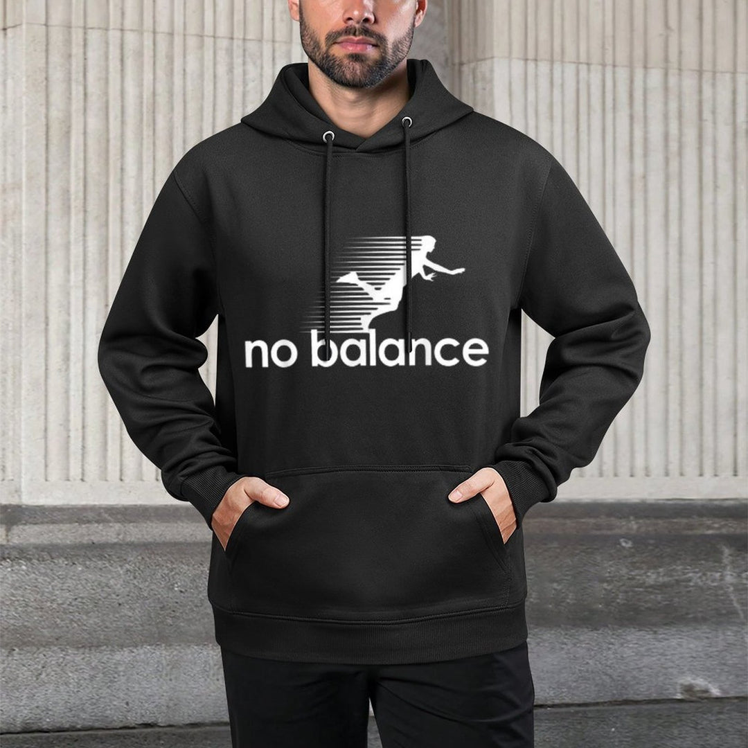 No Balance - Funny Sneaker Pun Graphic Durable Construction Hoodie