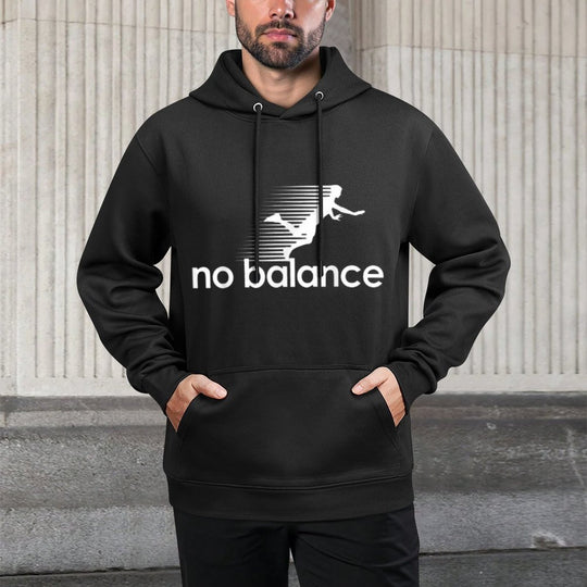 No Balance - Funny Sneaker Pun Graphic Durable Construction Hoodie