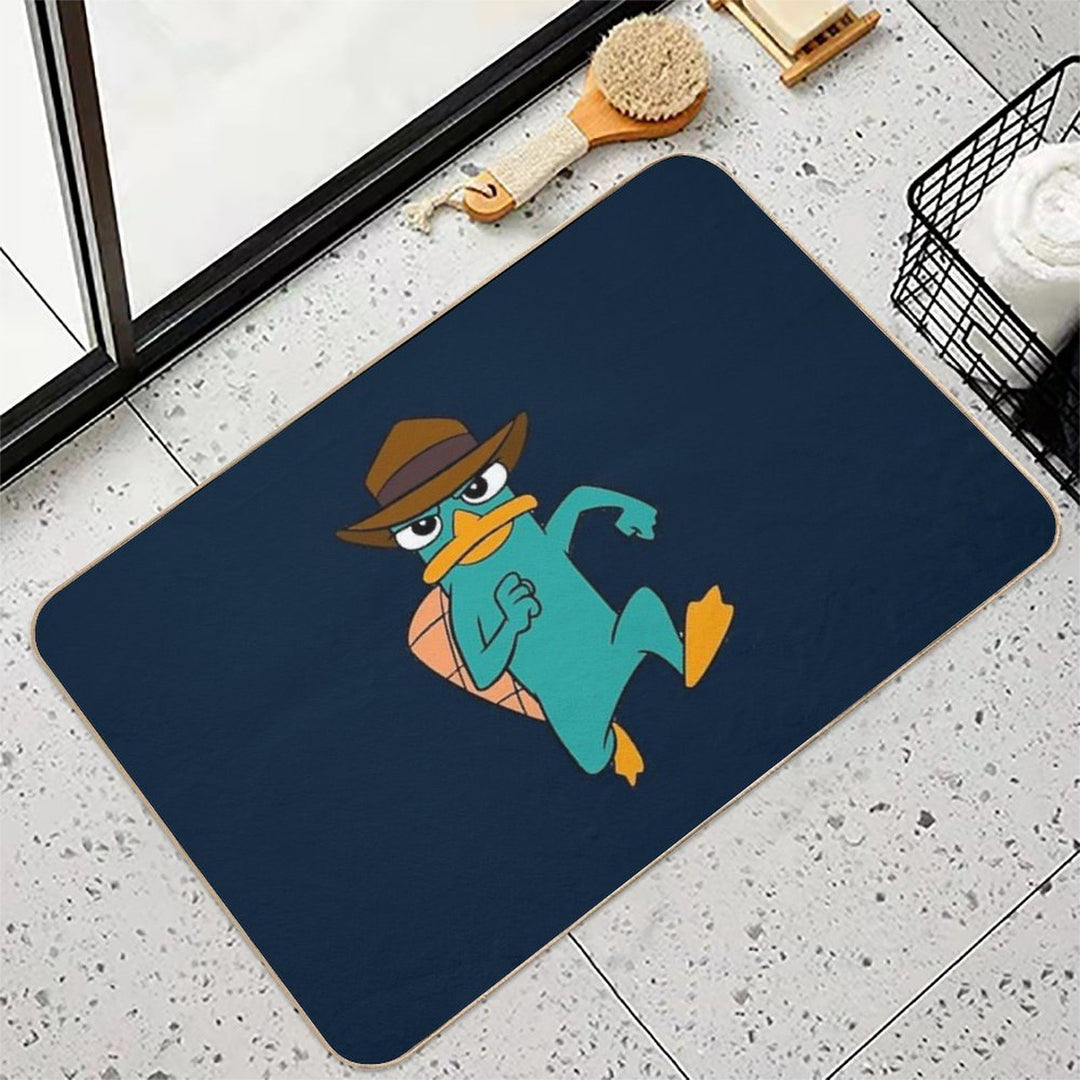Agent Pperry The Platypus  Easy To Clean Bath Mat
