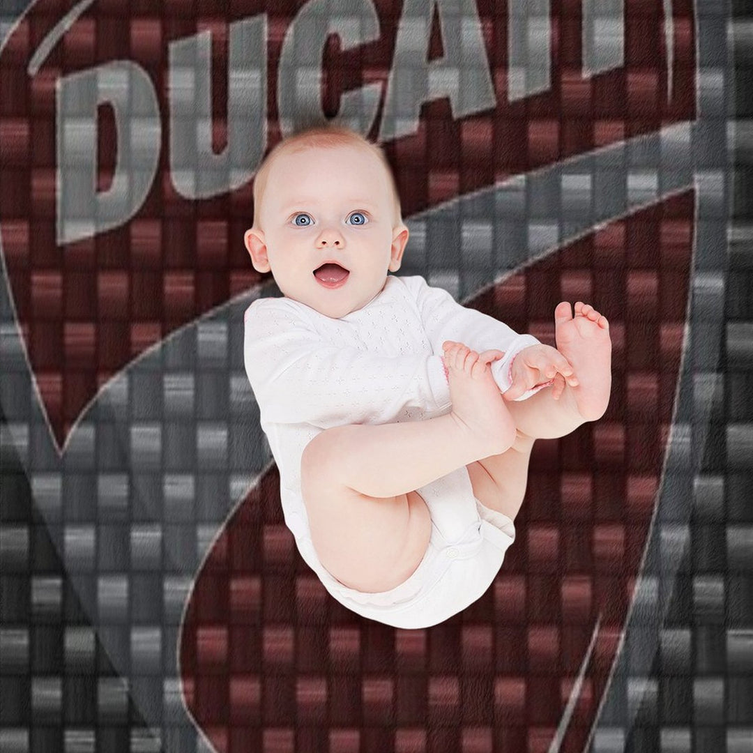 Ducati Corse Motorcycle Comfort Throw Blanket