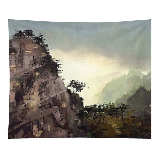 Misty Mountain Tapestry