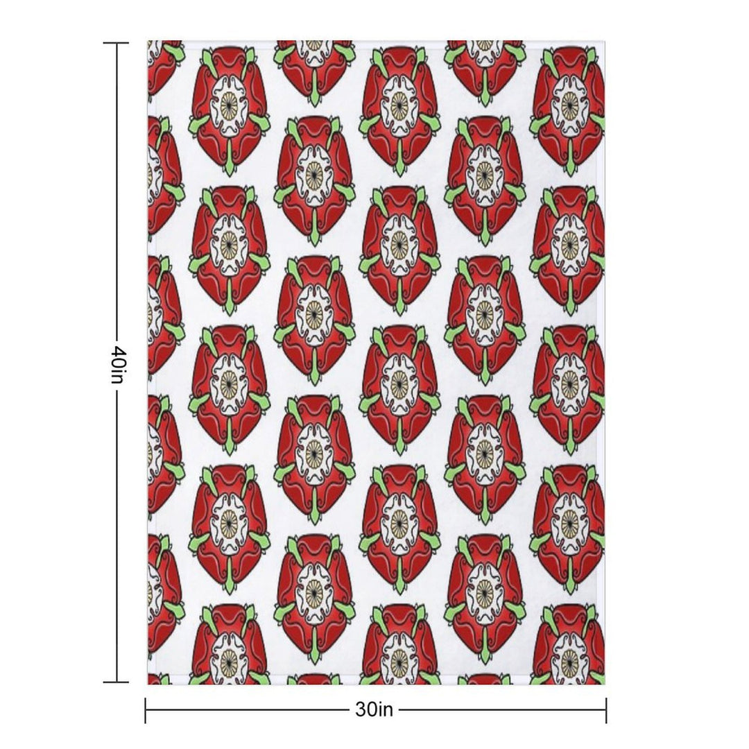 Tudor Rose Multi-functional Throw Blanket