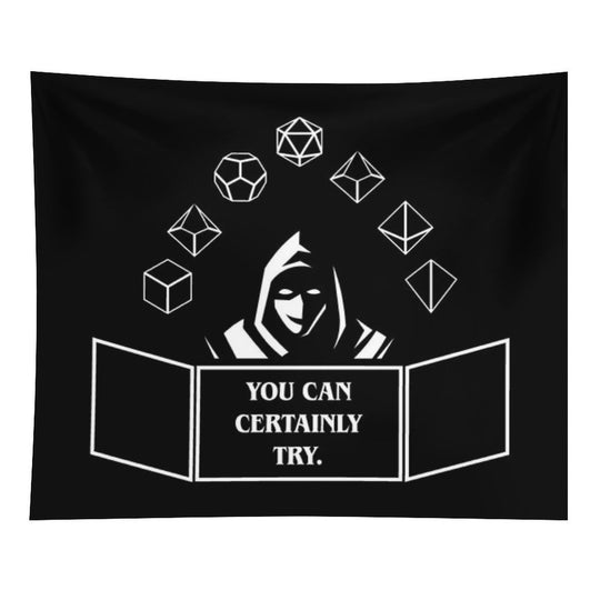 Storyteller Screen And Dice Set Tabletop RPG Gaming Tapestry