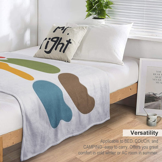 Bold Nature Easy Care Throw Blanket