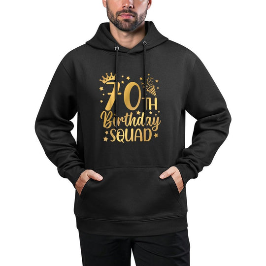 70th Birthday Squad 70 Years Old Birthday Party Group Women All-Day Comfort Hoodie