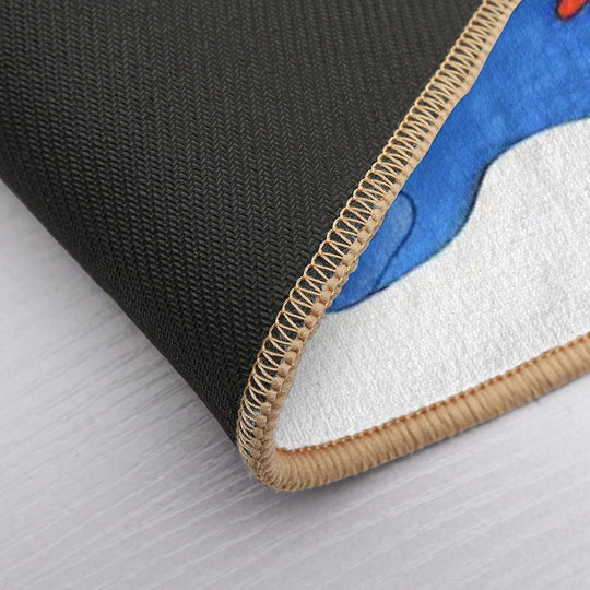 Yellow Submarine Glove  Easy To Clean Bath Mat