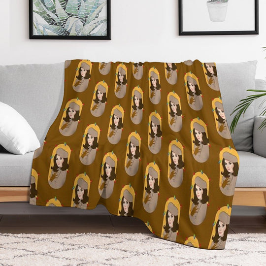 Anne Welles Shrink-resistant Throw Blanket