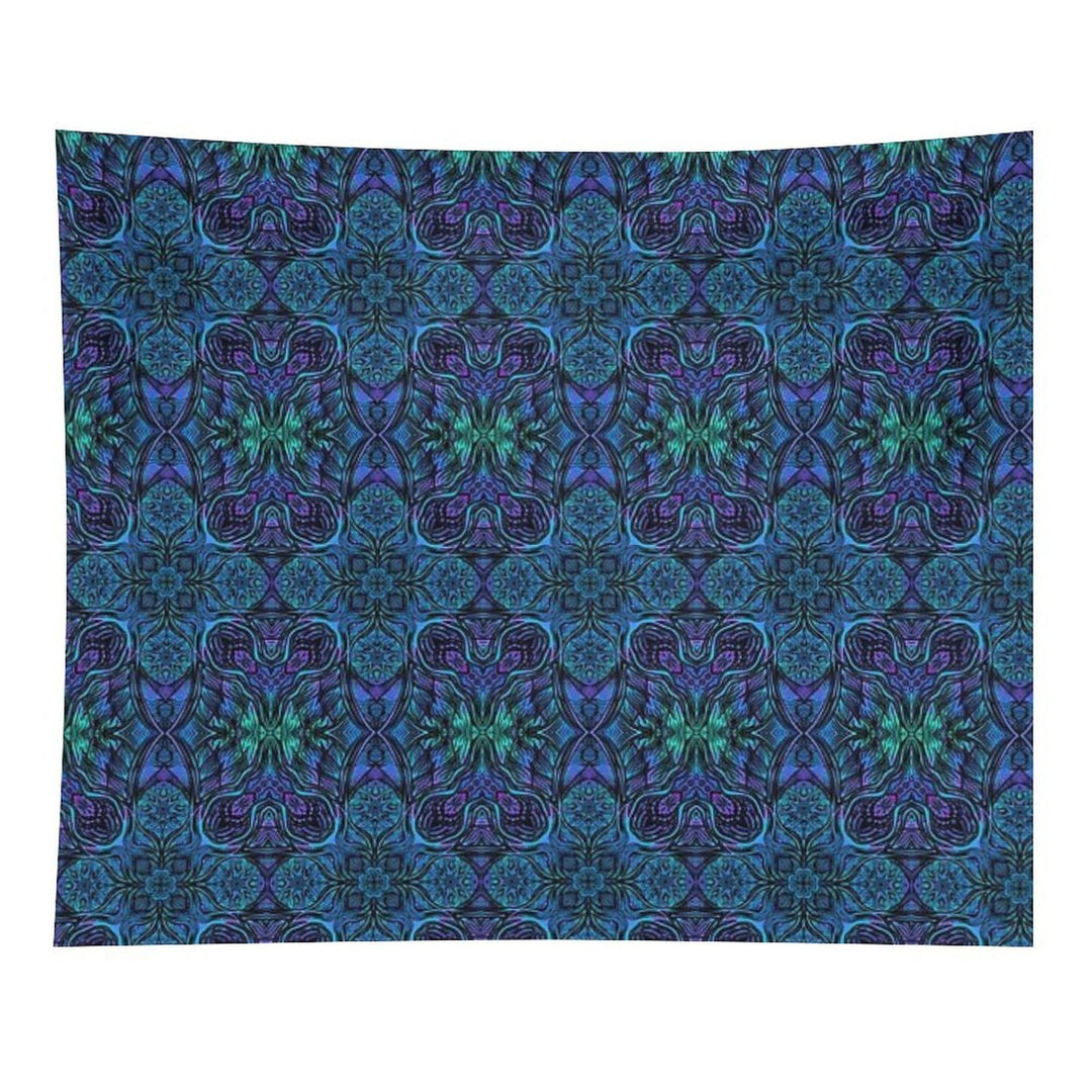 Mandala Inspired by Mermaids Tapestry