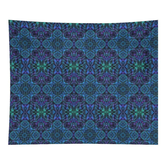 Mandala Inspired by Mermaids Tapestry