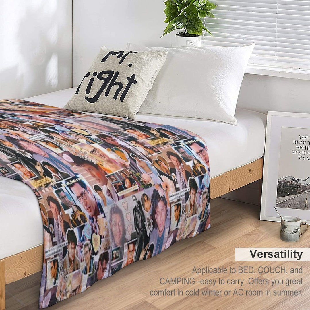 Jeff Goldblum Velvety-soft Throw Blanket