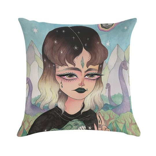 Last Day on Earth Soft Short Plush Fabric Throw Pillow