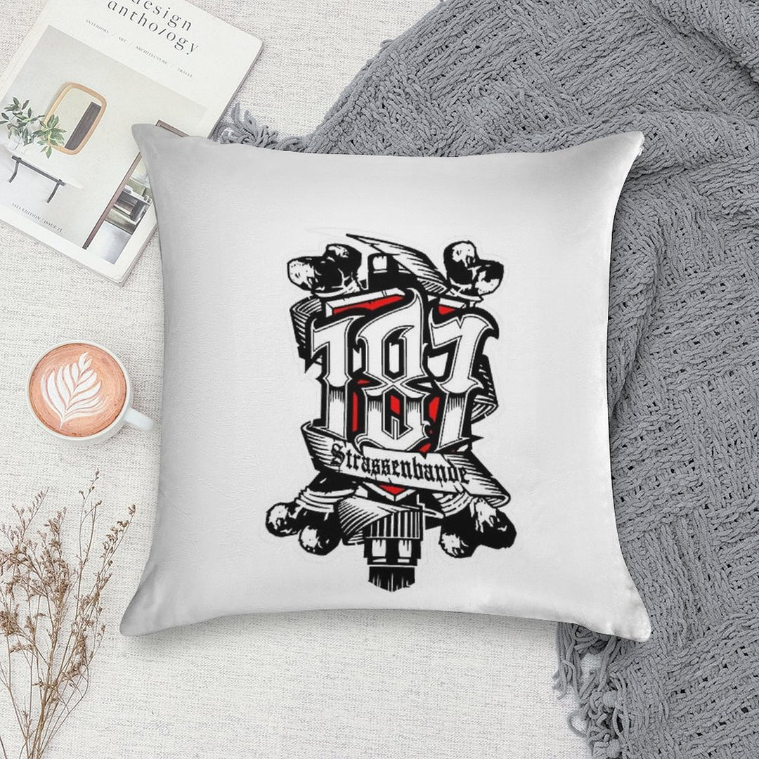 187 Smokezz Hiphop Soft Easy Maintenance Throw Pillow