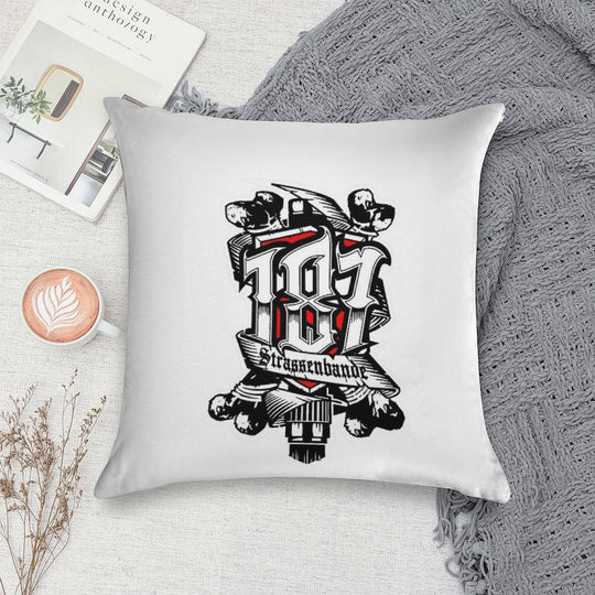 187 Smokezz Hiphop Soft Easy Maintenance Throw Pillow