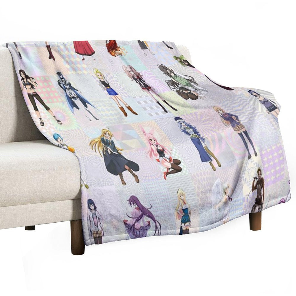 Japanese Anime Gift-ready Throw Blanket