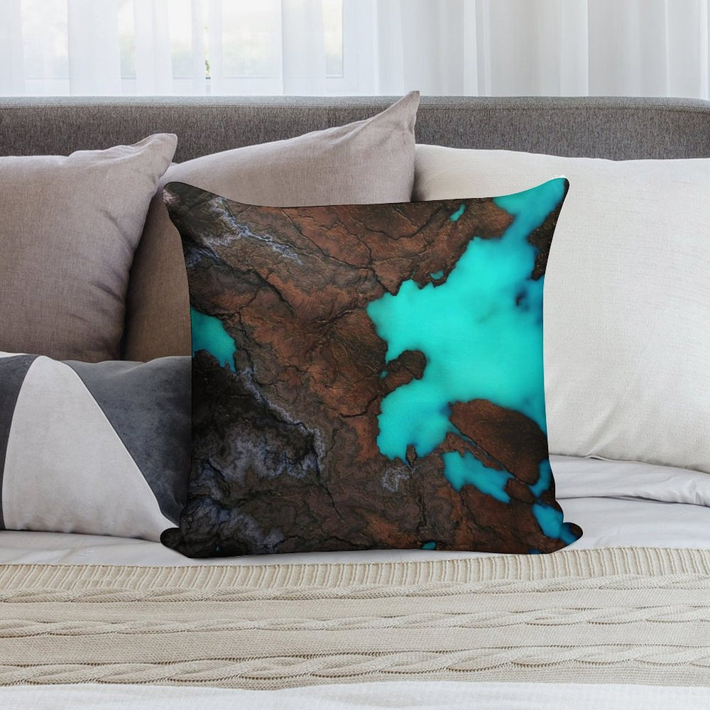 GeoScape7 Soft Warmth Comfort Throw Pillow