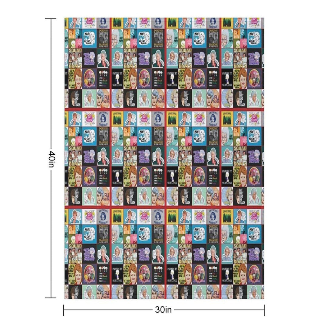 The Golden Girls, American TV Sitcom Multi-functional Throw Blanket