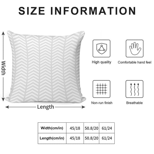 Going Nowhere (Light) Soft Skin-Friendly Throw Pillow