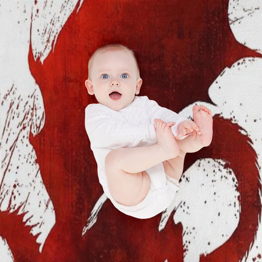 Dragon Age Origins Blood Dragon V1 All-season Throw Blanket