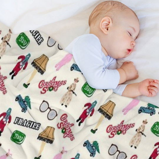 A Christmas Story Anti-pilling Throw Blanket