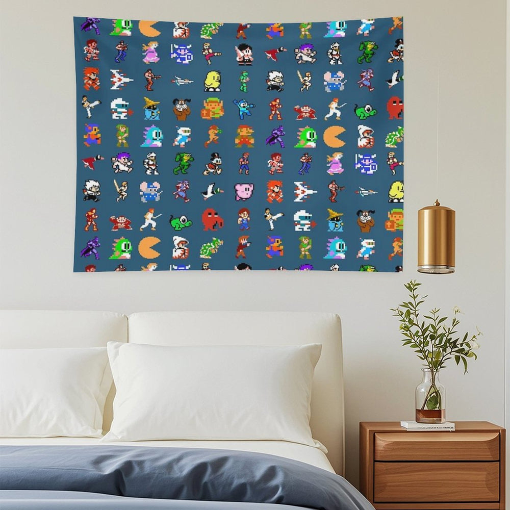 8BIT ICONS V2 Tapestry