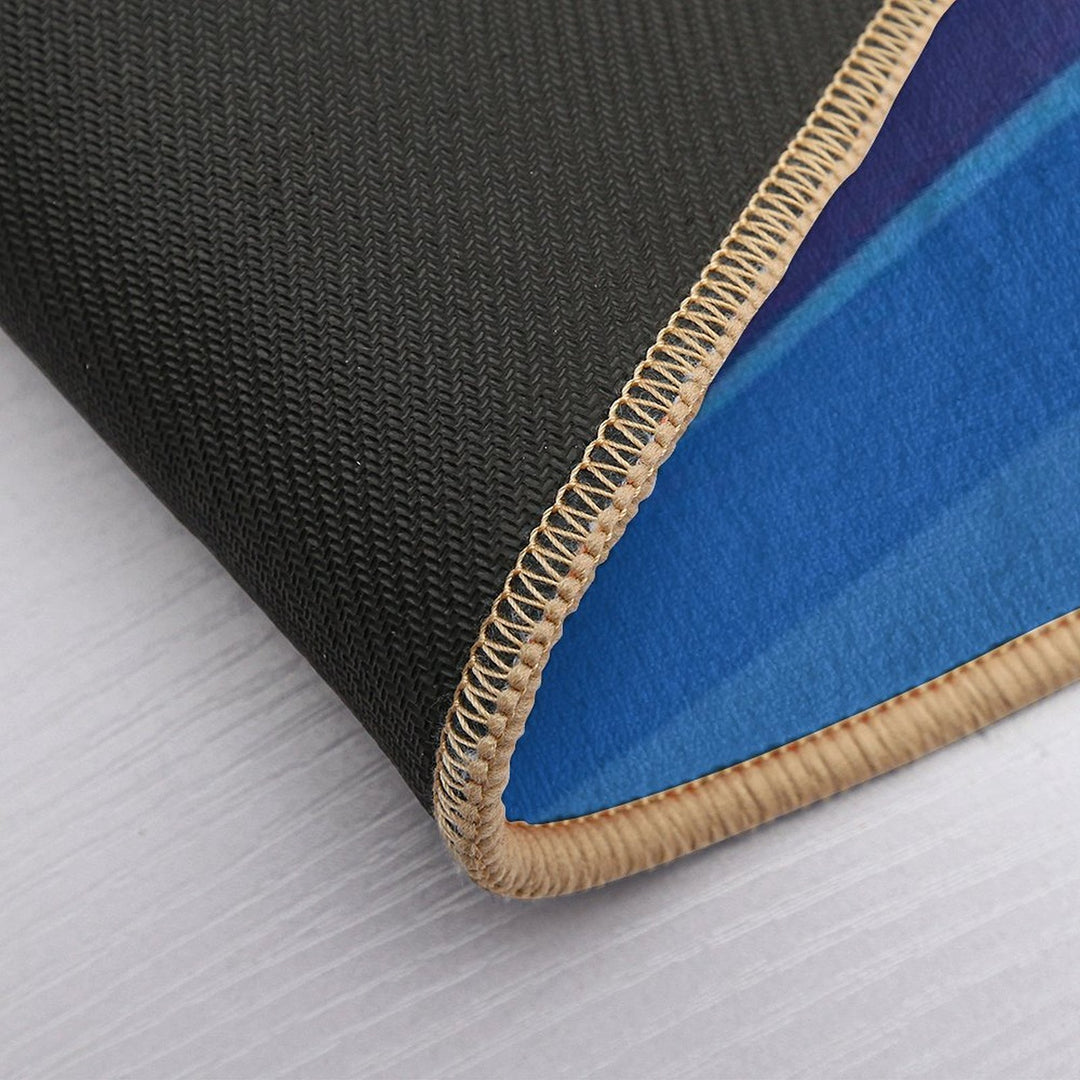 Living Seas Mural  Easy Maintenance Bath Mat