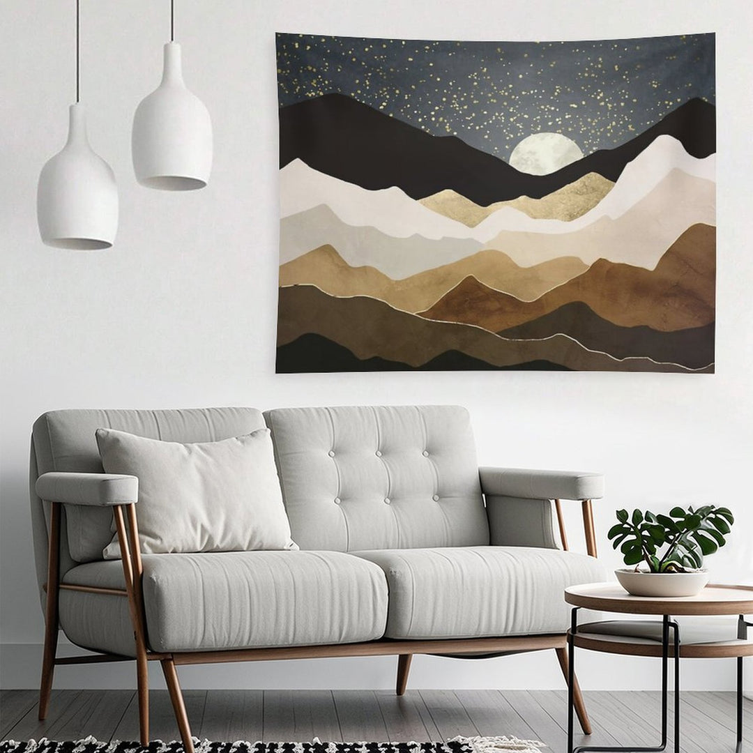 Golden Stars Tapestry