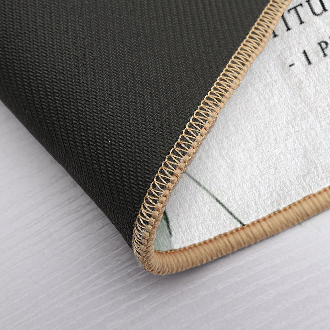 Love Each Other Deeply  Long-Lasting Bath Mat