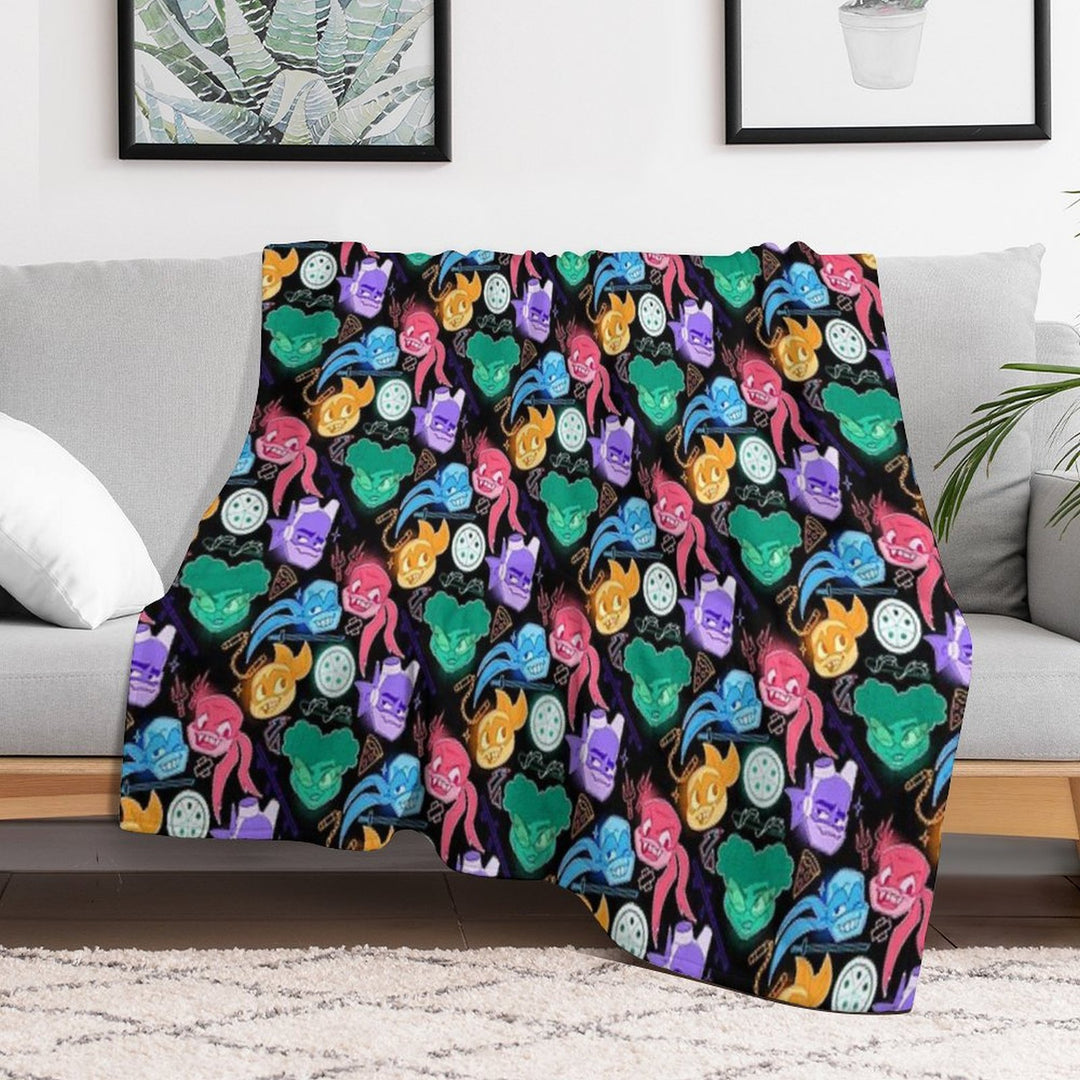 Turtle Power! Versatility Throw Blanket