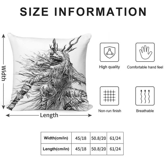 Vicar Amelia Soft Bedroom Essential Throw Pillow