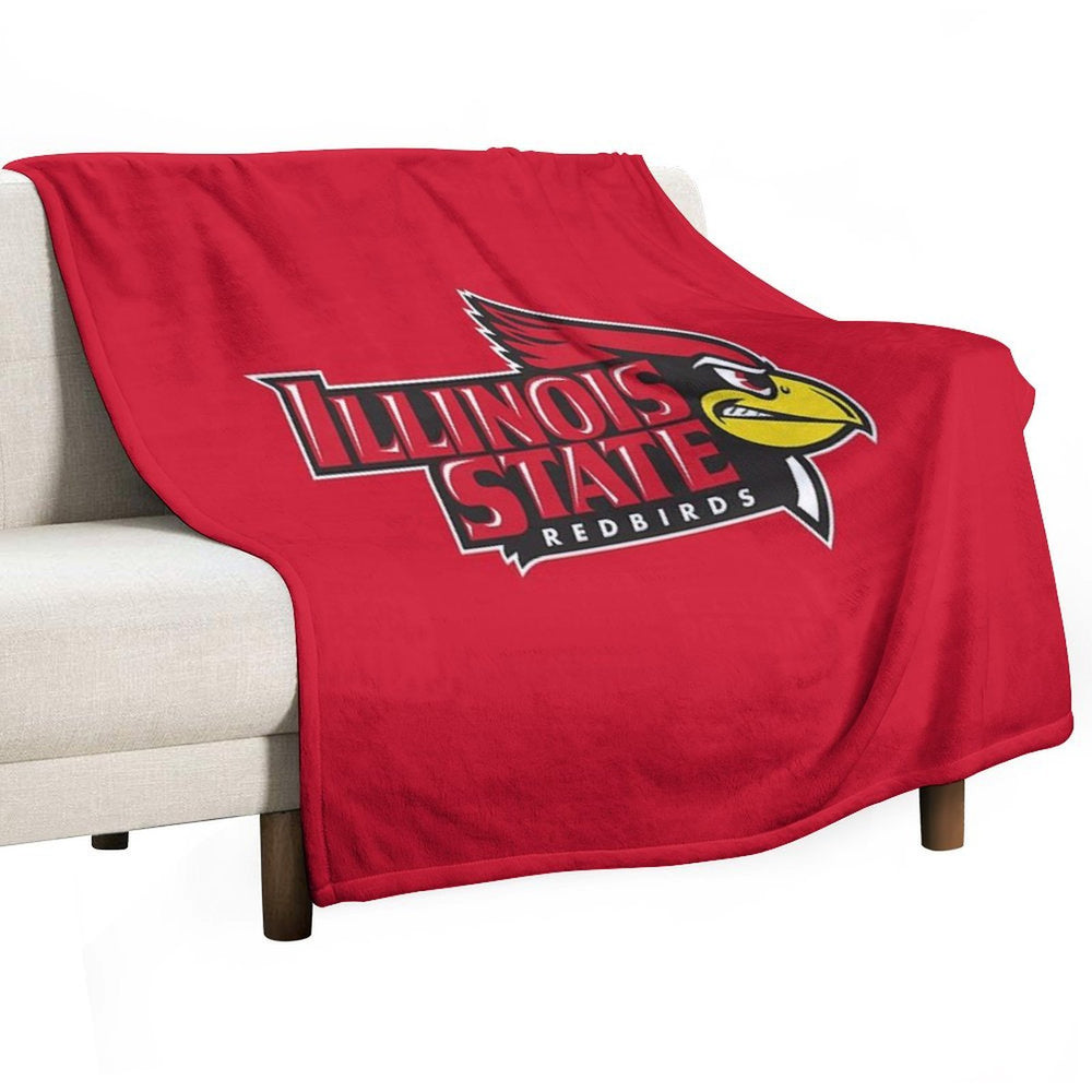 The Redbirds Illinois State-icon All-season Throw Blanket