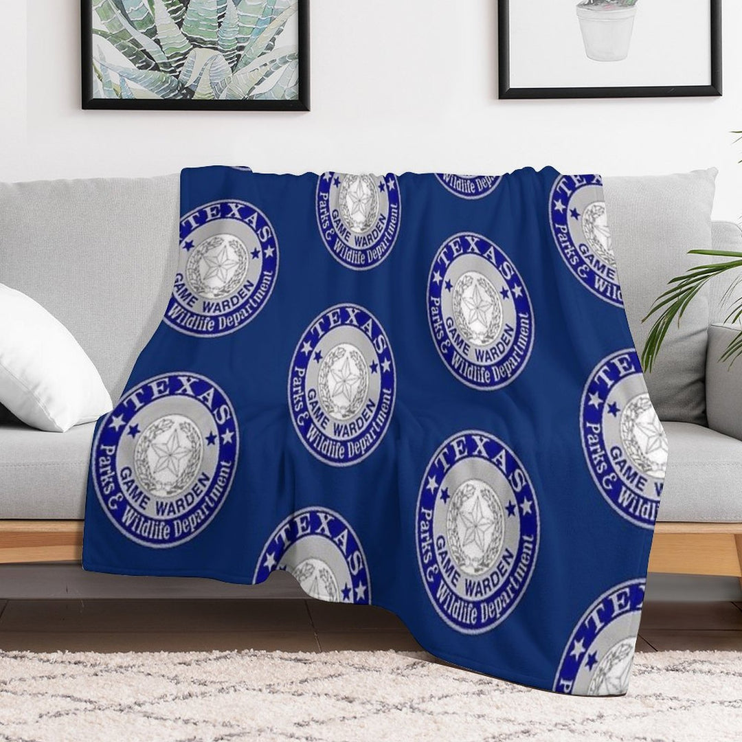 Texas  Game Warden Lightweight Throw Blanket