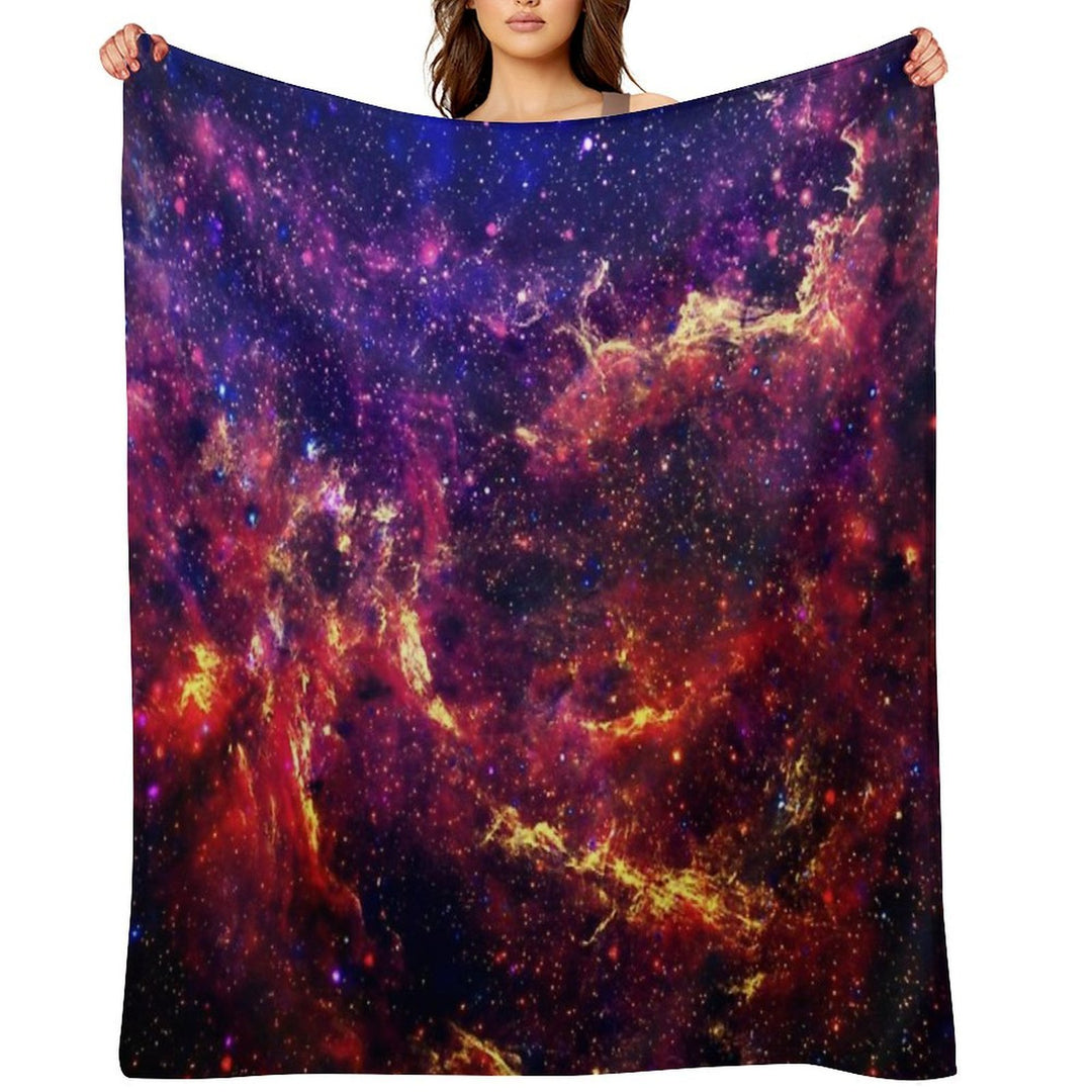 Galaxy Compact Throw Blanket