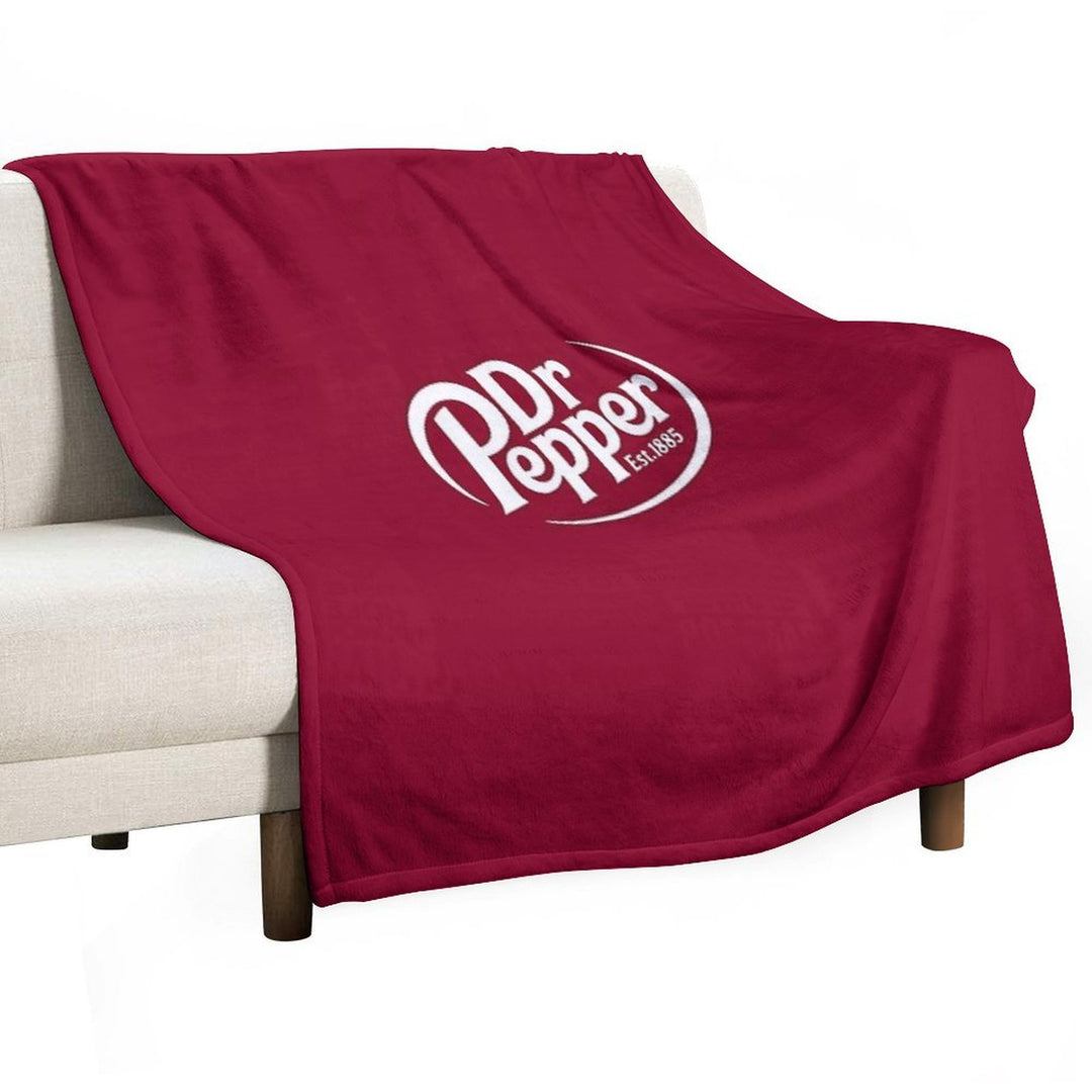 Vintage Soda Lover Est 1885 Gift-ready Throw Blanket
