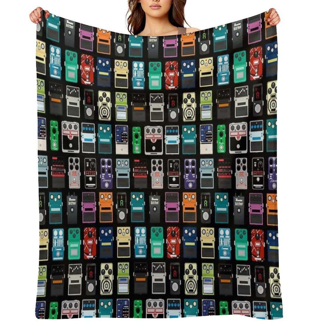 Pedal Board #2 Durable Throw Blanket