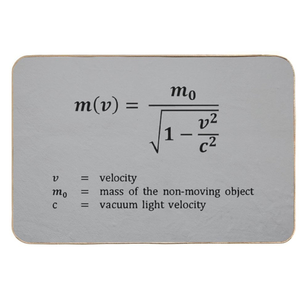 Formula, Relative Mass  Eco-Friendly Bath Mat