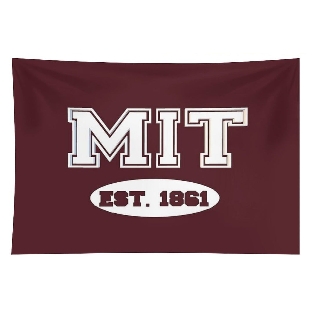 MIT EST 1861 MASSACHUSETTS  VARSITY Tapestry