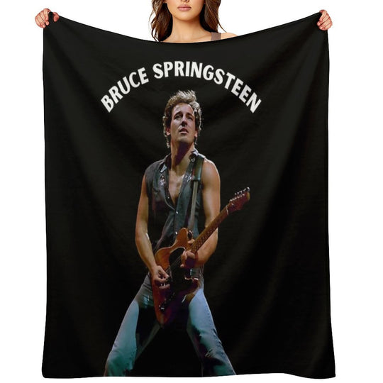 Bruce Springsteen = Born In The USA Lightweight Throw Blanket