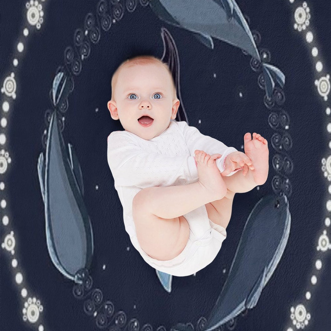 Song of The Sea - Selkie And Seals Lightweight Throw Blanket