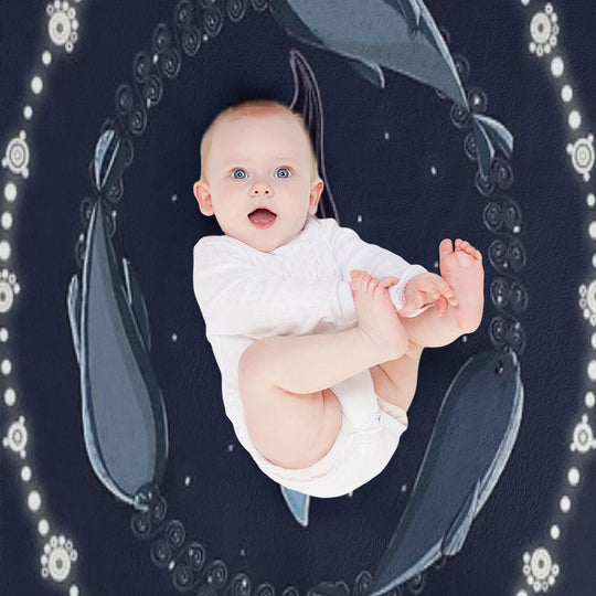 Song of The Sea - Selkie And Seals Lightweight Throw Blanket