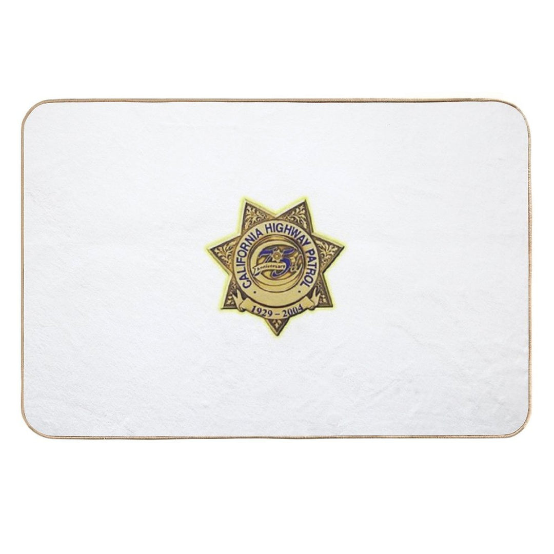 CHP Anniversary Badge  Odorless Bath Mat