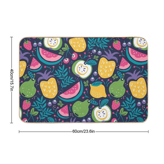 Hello Fruity Durable Bath Mat
