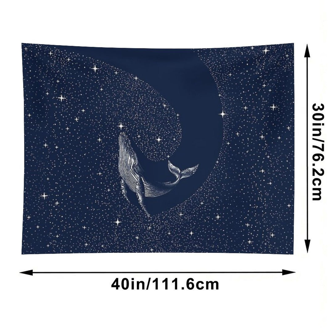 Starry Whale Tapestry