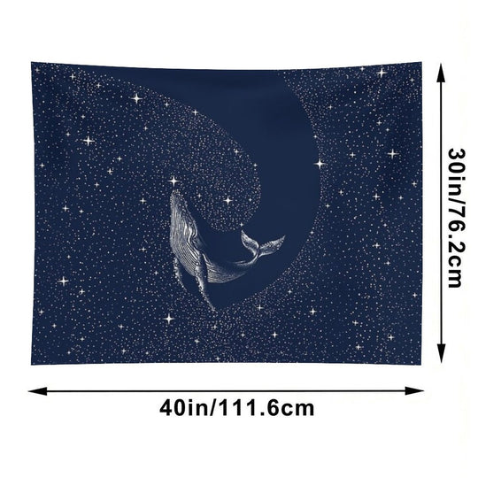 Starry Whale Tapestry