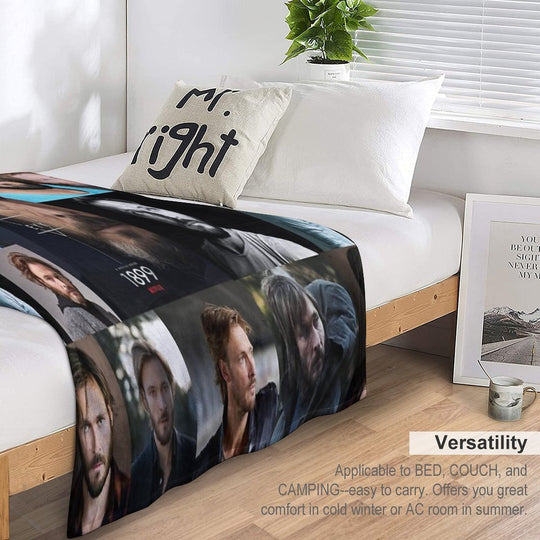 Andreas Pietschmann Collage Design Velvety-soft Throw Blanket