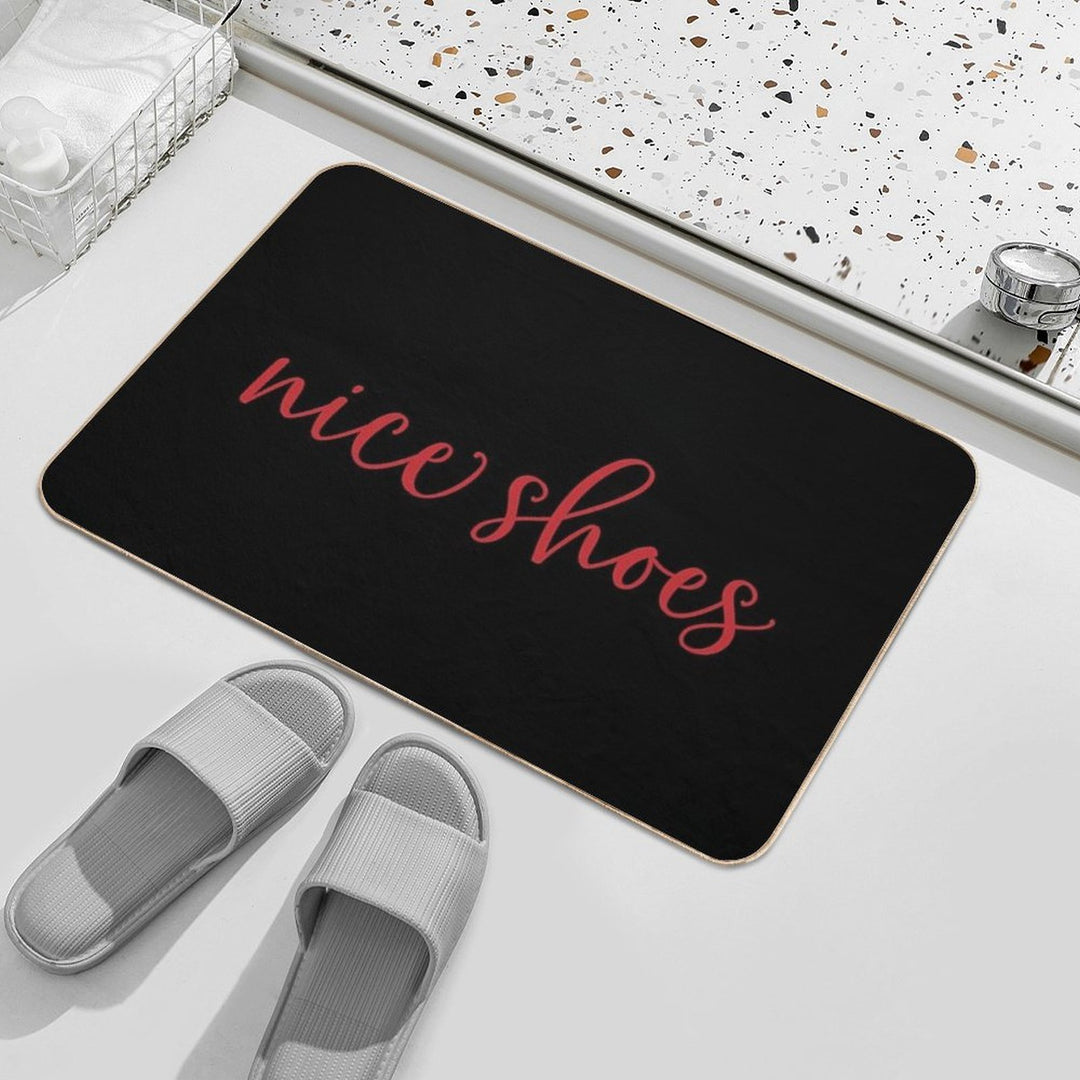 Nice Shoes  Doormat  Long-Lasting Bath Mat