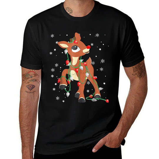 Rudolph The Red Nose Reindeer For Kids And Christmas Fan  Eco-friendly Material T-Shirt