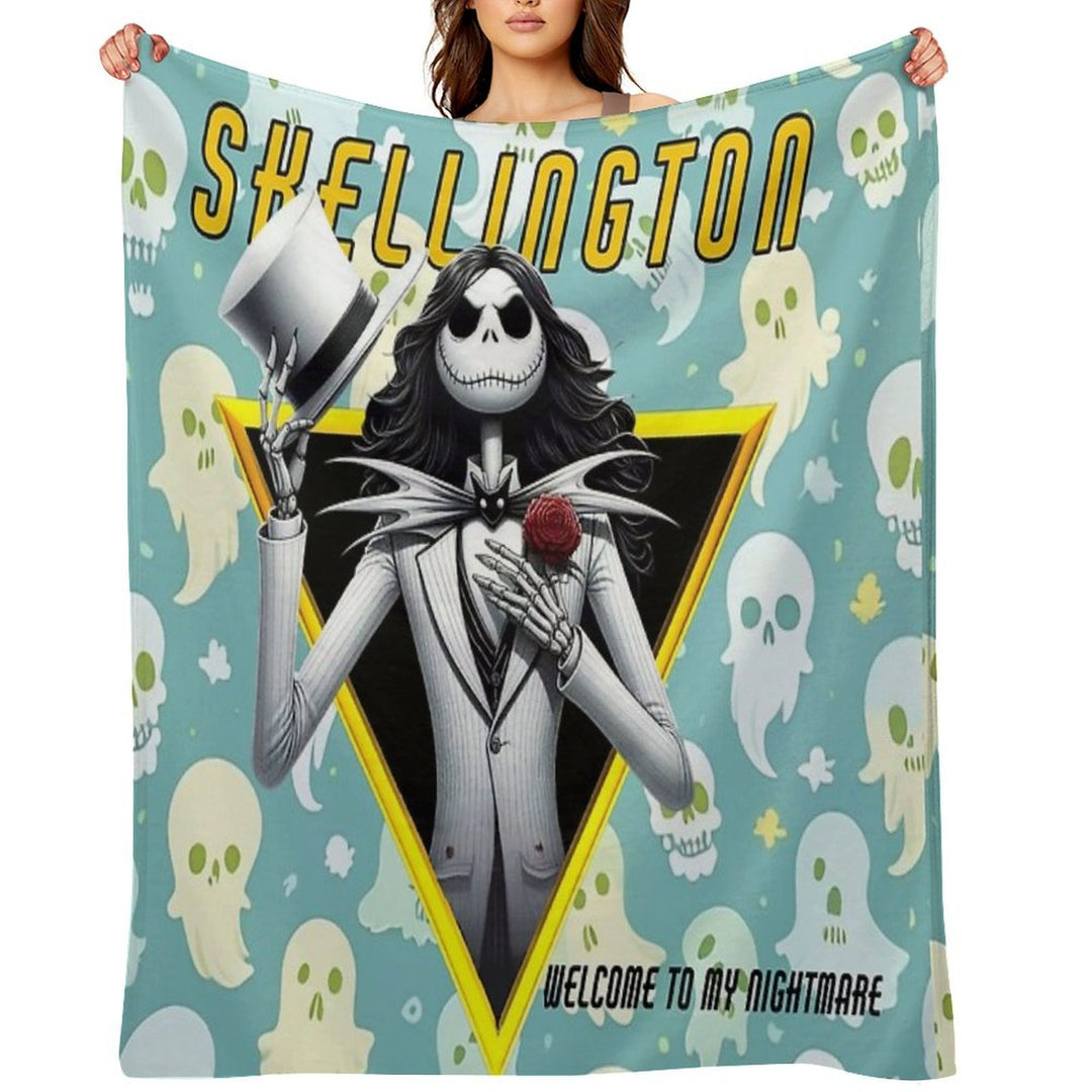 Welcome to My Christmas Nightmare Comfort Throw Blanket