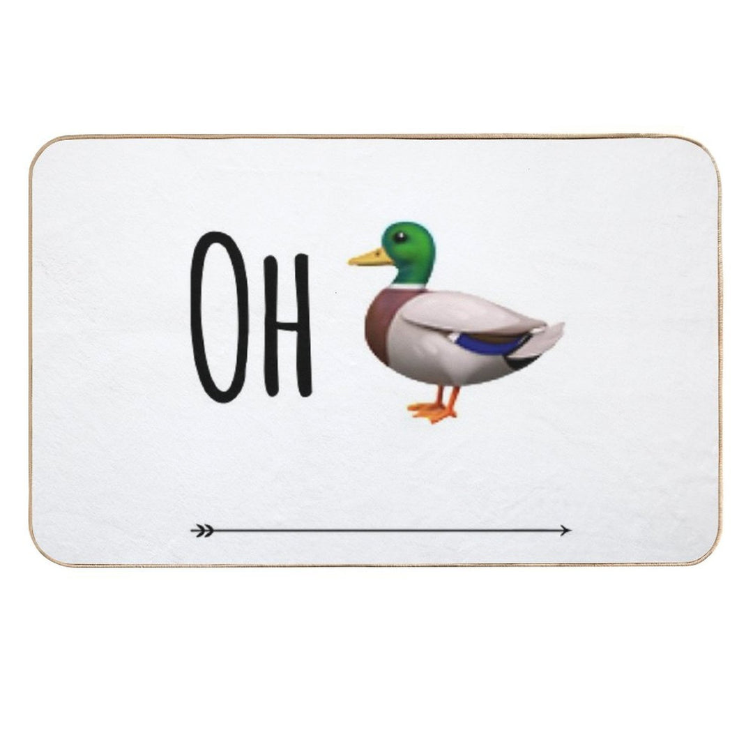 Oh DUCK  Slip-Resistant Bath Mat